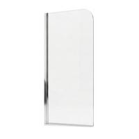 BADEWANNE Torino 1 Teil cm Chrom - 60 x 140 cm - Chromfarben, Glas (60/140cm) - Badplaats