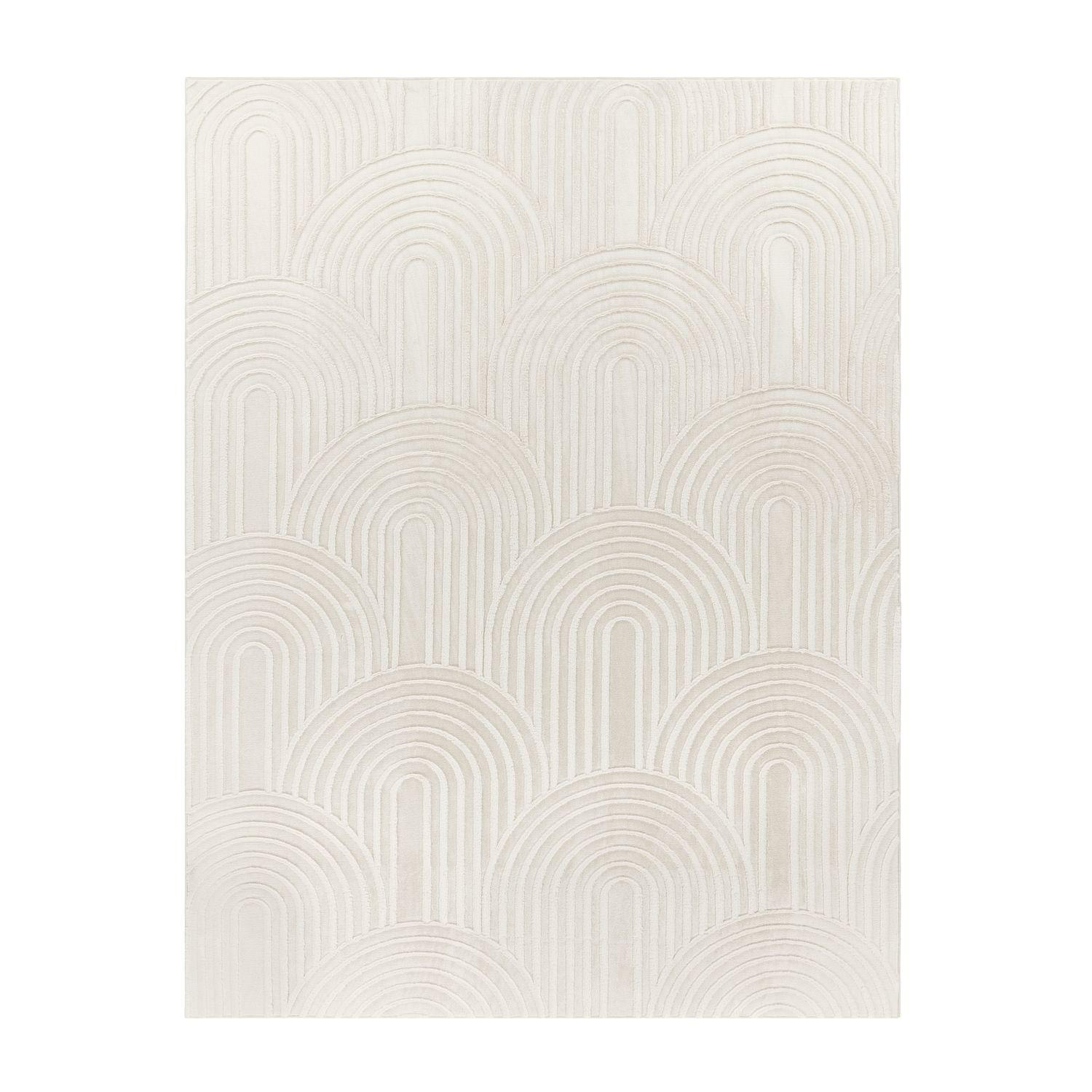 FLACHWEBETEPPICH Boho Creme 200 x 280 cm - Creme, Kunststoff (200/280cm) - TT Home