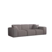 SOFA Celes Premium 3-sitzer Ascot Bukla - Taupe, Holzwerkstoff/Textil (225/73/88cm) - Fun Möbel