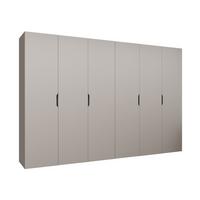 DREHTÜRENSCHRANK Malaga 300 - Kaschmir, Holzwerkstoff (300/202/52cm) - MIRJAN24