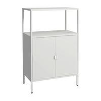 AKTENSCHRANK Hailuoto - Hellgrau, Metall (70/110/40cm) - [en.casa]