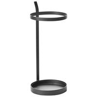 SCHIRMSTÄNDER Metall Schwarz Lobamba - Schwarz, Metall (21/50/21cm) - Beliani