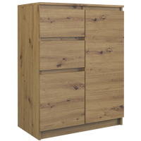 KOMMODE Artisan 70/97/40 - Eiche Artisan, Holzwerkstoff (70/97/40cm) - RAUMHIRSCH FURNITURE