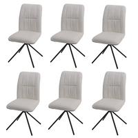 ESSZIMMERSTUHL Cremeweiß - Creme/Weiß, Textil (47/95/50cm) - MCW