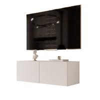 TV-LOWBOARD kaschmir, hängend mit LED-Beleuchtung - Kaschmir, Holzwerkstoff (100/36/40cm) - Idohome