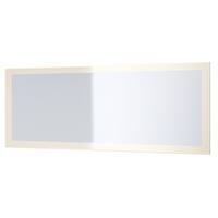 SPIEGEL Lima Creme Hochglanz - Creme, Holzwerkstoff (139/55/2cm) - Vladon