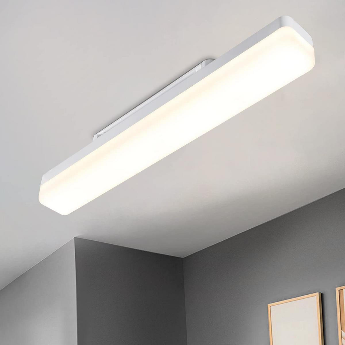 LED-DECKENLEUCHTE Medivh 40/4.5/5cm - Weiß, Metall (40/4.5/5cm) - ZMH