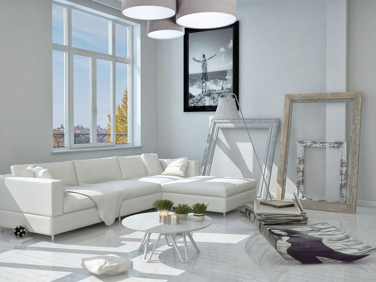 LAMPENSCHIRM Grau 75/34 cm - Weiß, Kunststoff (75/75/34cm) - KUNSTLOFT