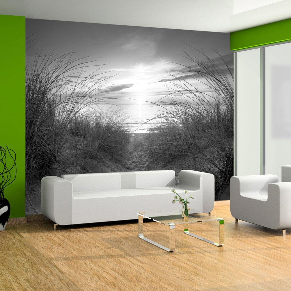SELBSTKLEBENDE FOTOTAPETE 147/105 cm - Schwarz, Kunststoff/Textil (147/1cm) - KUNSTLOFT
