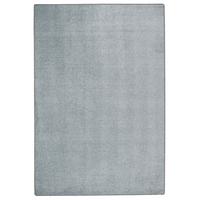 HOCHFLOR VELOURS TEPPICH LUNA - Chromfarben, Textil (133/133cm) - Snapstyle