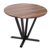 BISTROTISCH rund Braun - Braun, Holz (92/92/76cm) - MCW