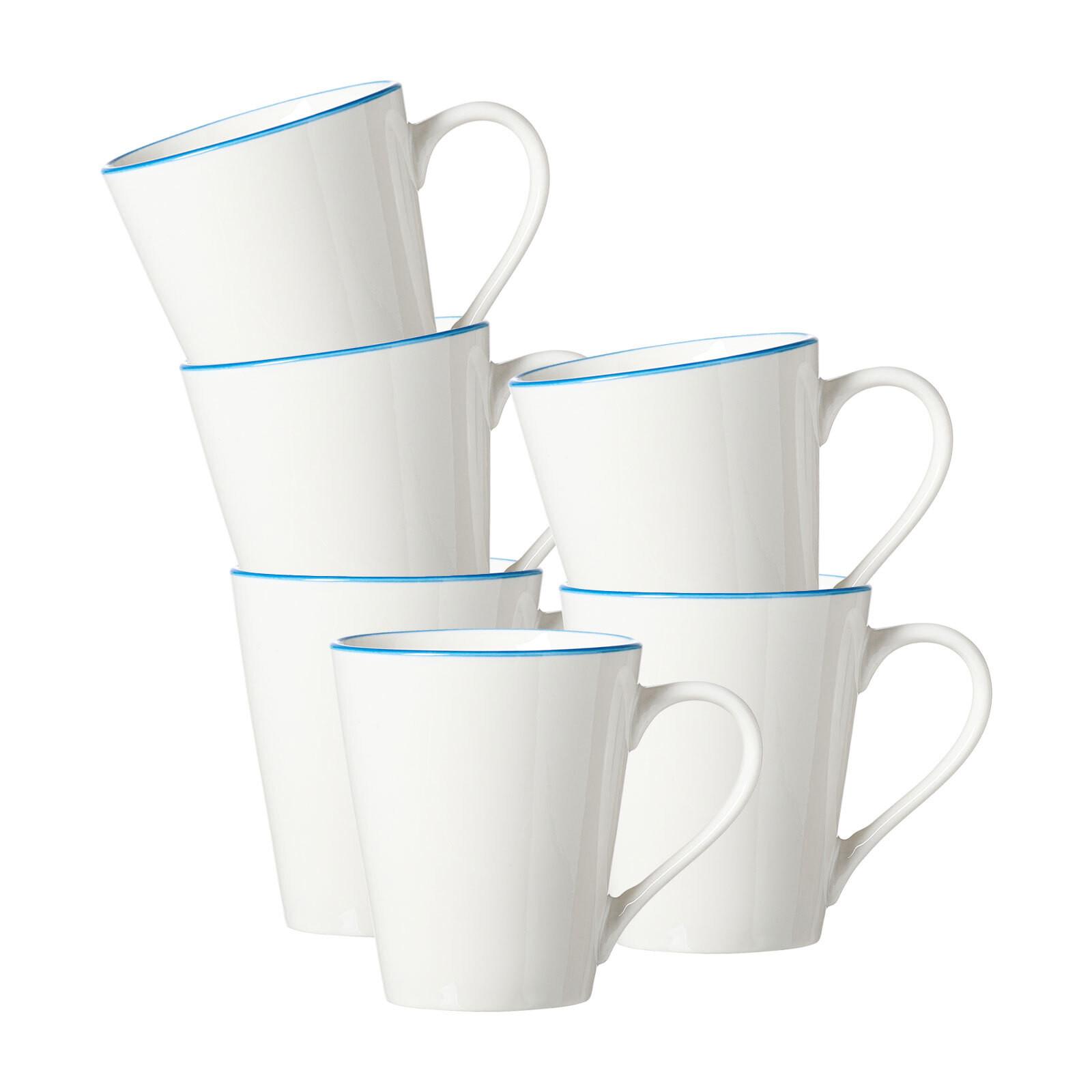 HENKELBECHER Adela blau 300 ml 6er Set - Blau, Keramik (0.3L) - Ritzenhoff Breker