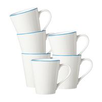 HENKELBECHER Adela blau 300 ml 6er Set - Blau, Keramik (0.3L) - Ritzenhoff Breker