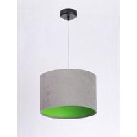 HÄNGELEUCHTE Grau 30/20 cm - Grau/Grün, Kunststoff (30/0.45/20cm) - ONZENO