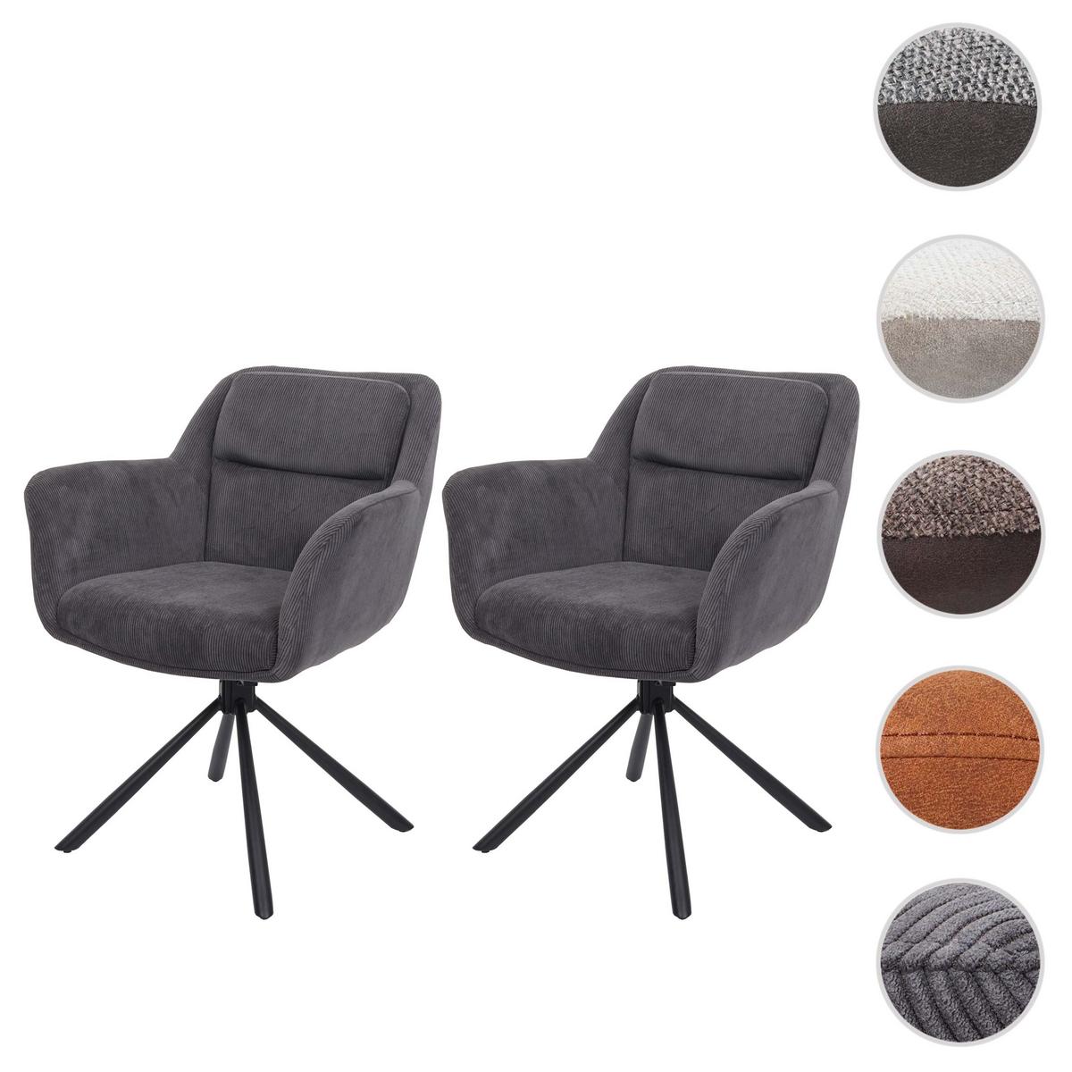 ESSZIMMERSTUHL Grau - Grau, Textil (65/83/57cm) - MCW