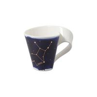 TASSE JUNGFRAU NewWave Stars weiß-blau 300 ml - Blau/Weiß, Keramik (0.3L) - Villeroy & Boch