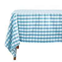 TISCHDECKE Vichy-Karo blau kariert, 137/178 cm - Blau, Textil (137/178cm) - Homescapes