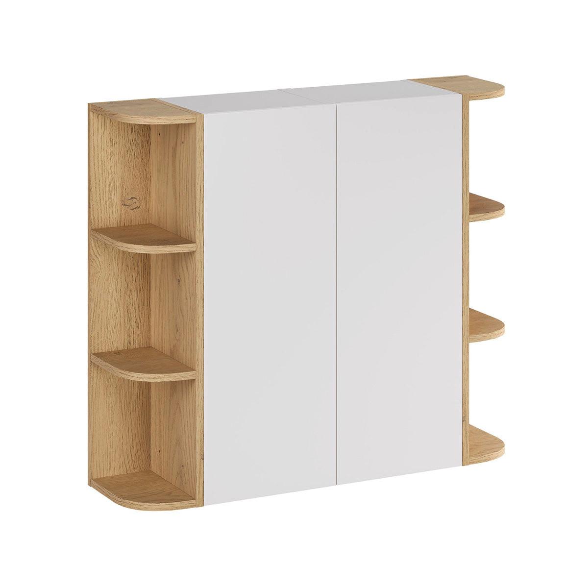 HÄNGESÄULE Oria Weiß - Weiß, Holzwerkstoff (45/160/26.6cm) - Petits-meubles