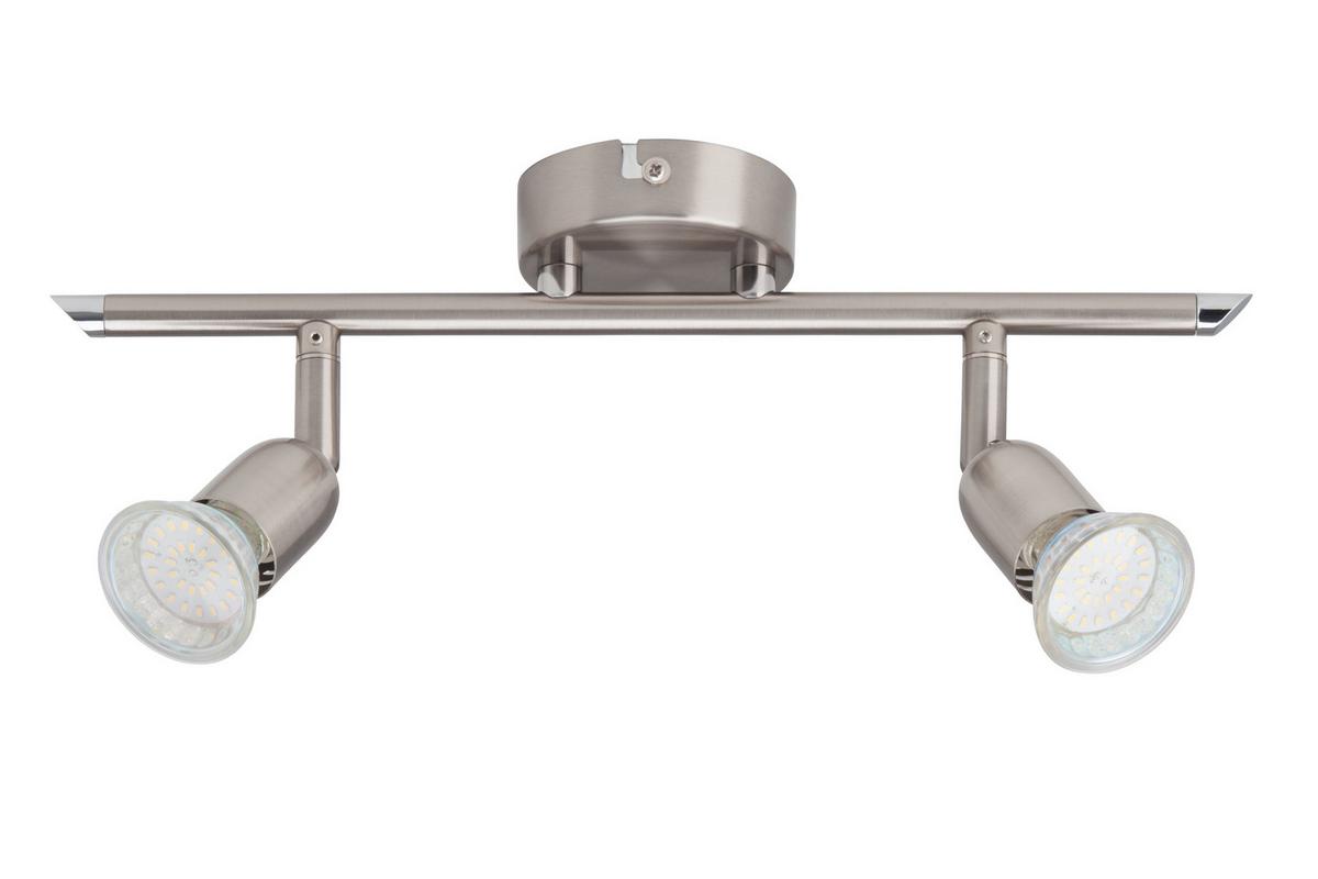 LED SPOT Loona Eisen 12/22,5/5,5 cm - Graphitfarben, Metall (12/22.5/5.5cm) - Brilliant