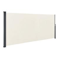 SEITENMARKISE Dubai beige 500x190 cm - Beige, Kunststoff (500/190/500cm) - Juskys