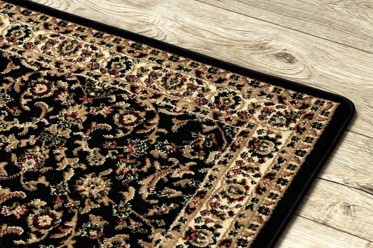 TEPPICH Royal 60/200 cm - Schwarz, Textil (60/200cm) - rugsX