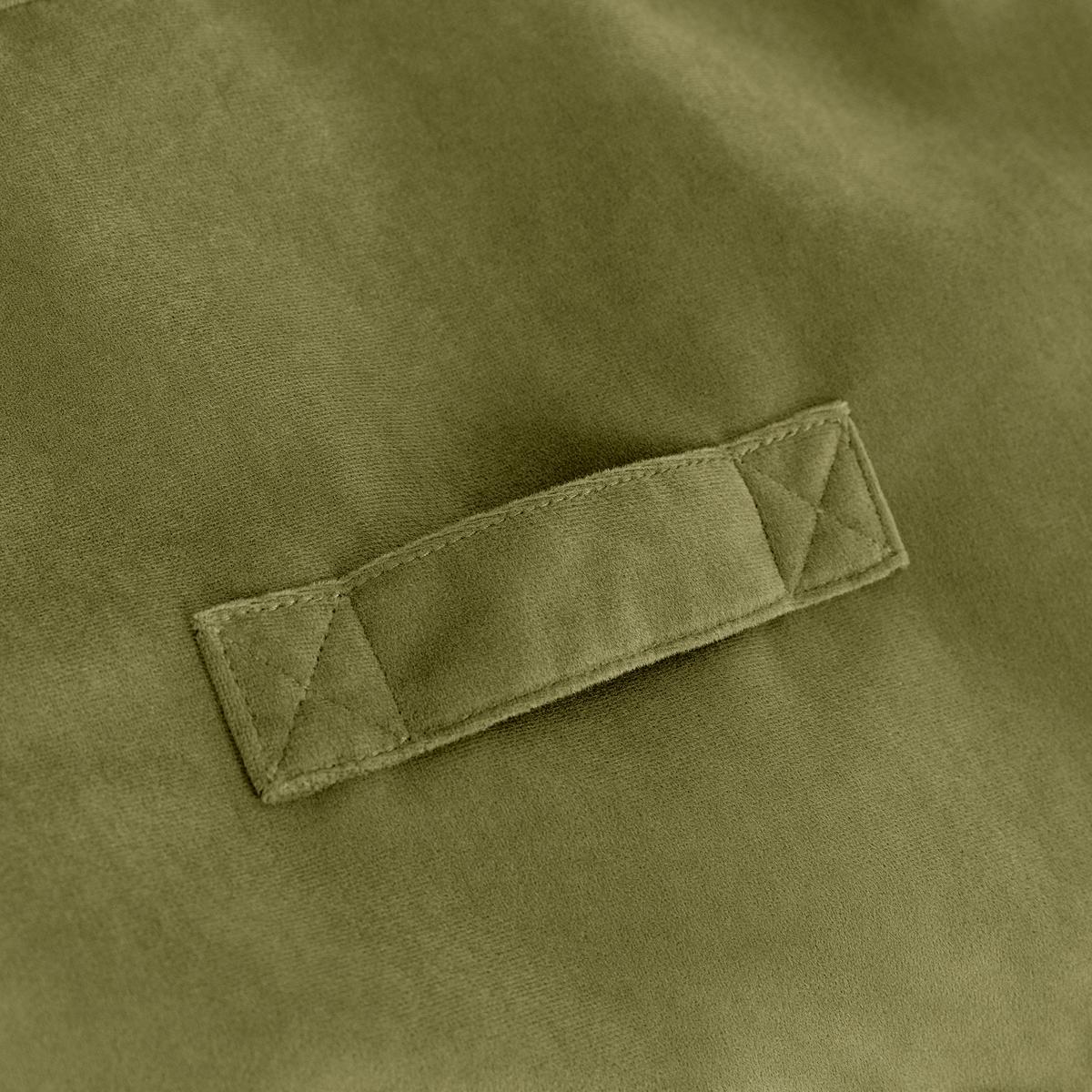 SITZSACK Sessel mit Sitzpouf - Dunkelgrün, Textil (70/65/70cm) - icon