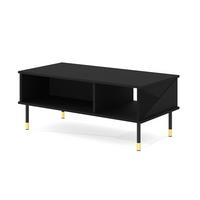 COUCHTISCH Aglaé Schwarz - Schwarz, Holzwerkstoff (55/110/45cm) - Petits-meubles