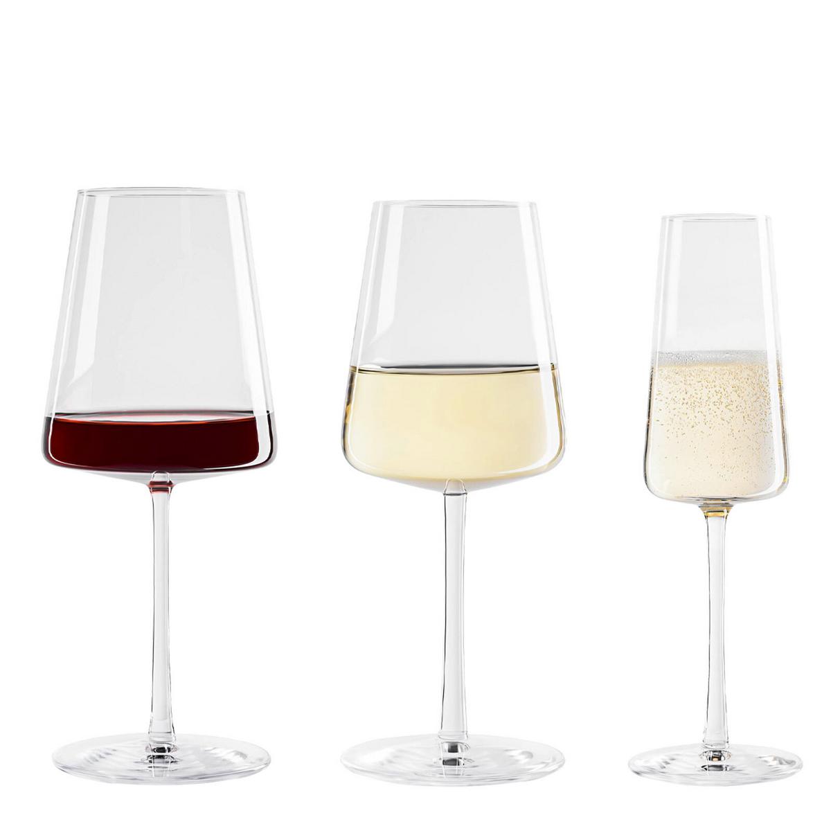 WEIN- UND SEKTGLÄSER Power transparent 6er Set - Transparent, Glas - Stölzle Lausitz