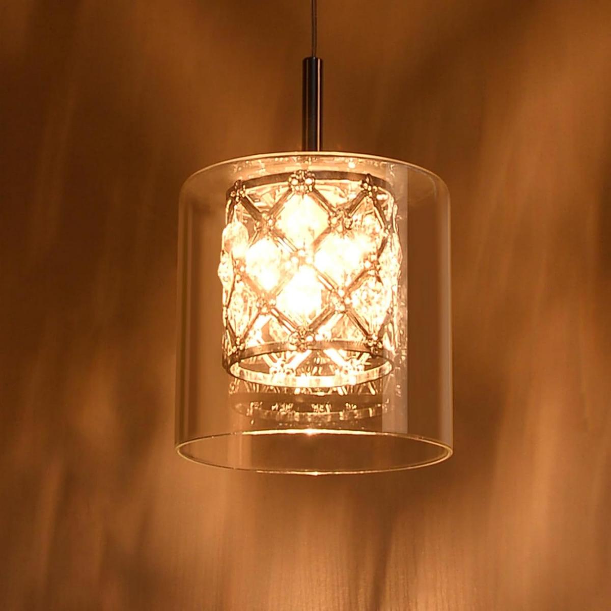 KRONLEUCHTER Helligold 66.0/140.0/66.0 cm - Transparent, Glas (66/140/66cm) - ZMH