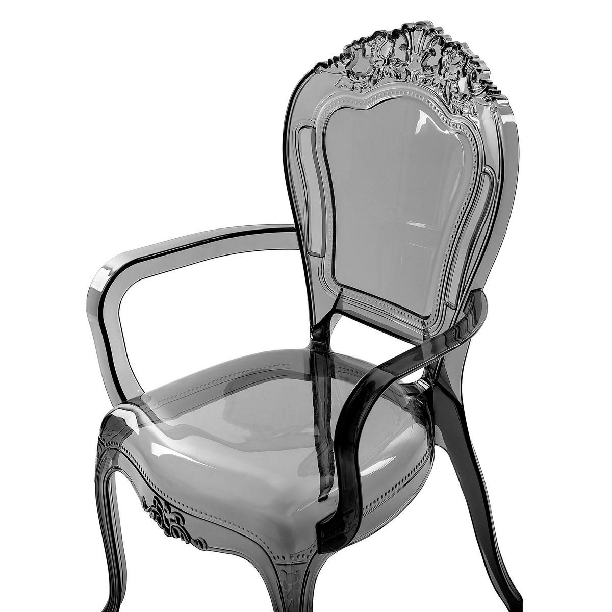 ESSZIMMERSTUHL 2er-Set Kunststoff schwarz VERMONT II - Schwarz, Kunststoff (52/98/53cm) - Beliani
