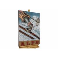 METALLBILD Braun 60/90 cm - Braun, Metall (4.2/90cm) - KUNSTLOFT