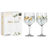 GIN-GLÄSER Botanic Glamour transparent 720 ml 2er Set - Transparent, Glas - Ritzenhoff