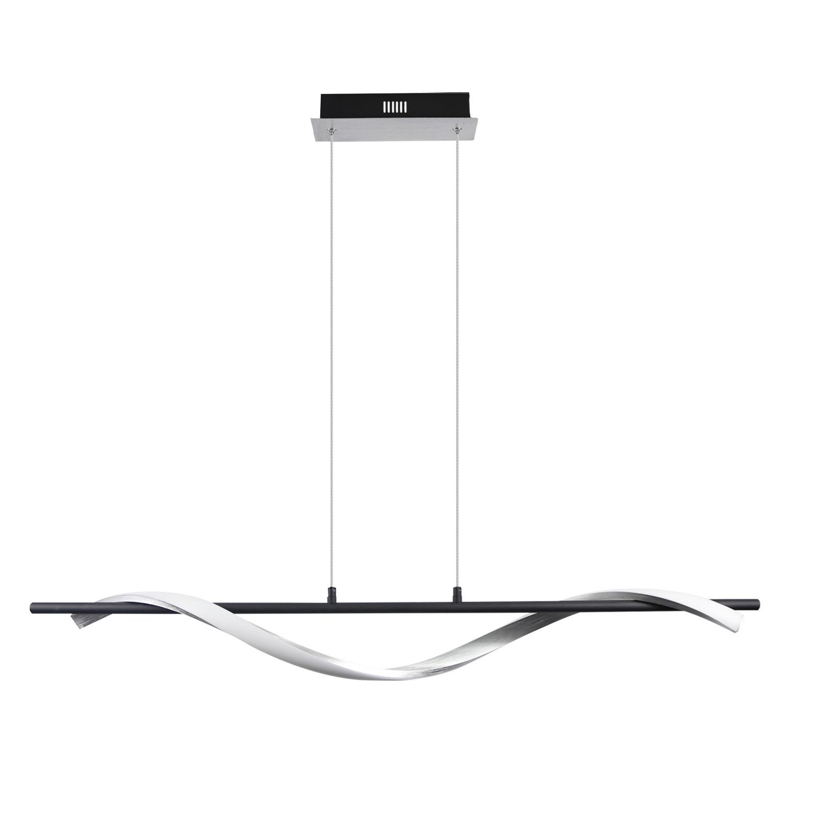 PENDELLEUCHTE Poesie 100/22/150 cm - Weiß, Metall (100/22/150cm) - Nettlife