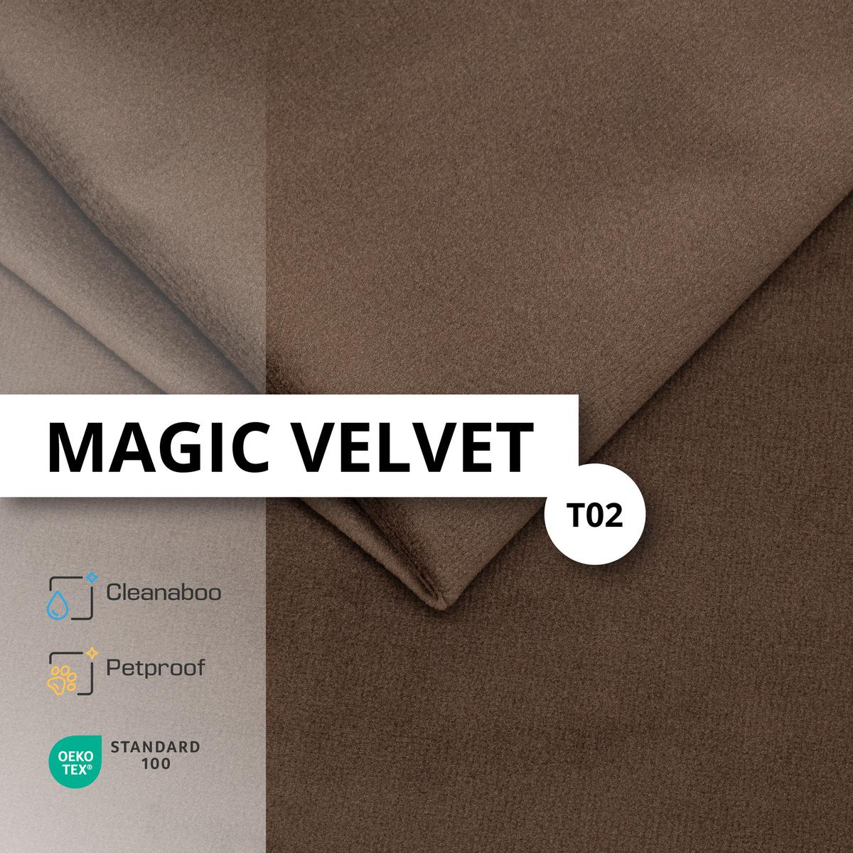 POLSTERBETT für Schlafzimmer Bett mit Stauraum Braun 90x200 - Braun, Holzwerkstoff/Metall (90/200cm) - Muralo
