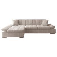 ECKSOFA Montana Cord, Seite: Links - Naturfarben, Holz/Textil (278/161cm) - MIRJAN24