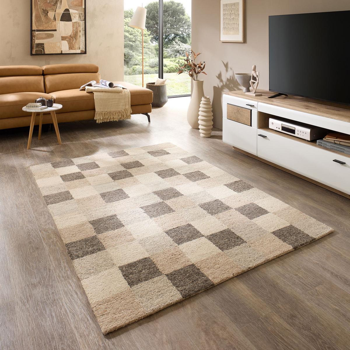 TUFTTEPPICH Natur Loop 200x300 cm - Naturfarben, Textil (200/300cm) - Natur Pur