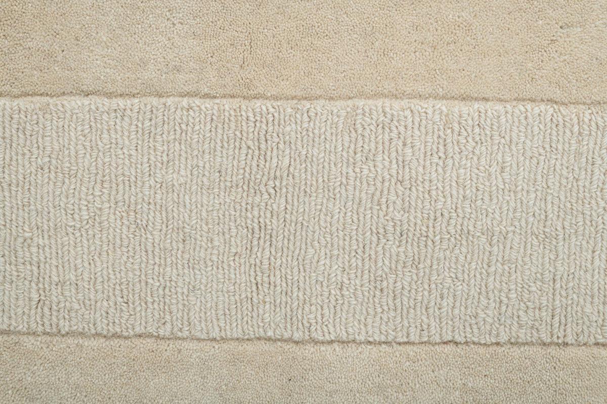 HANDTUFT-TEPPICH Usedom 60x90 cm - Beige, Textil (60/90cm) - THEKO