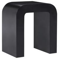 BEISTELLTISCH Schwarz Enid - Schwarz, Holzwerkstoff (30/40/46cm) - Beliani