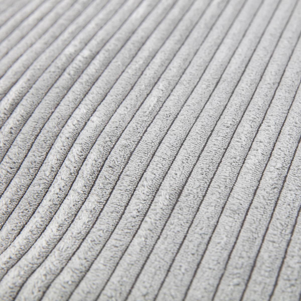 POUF Cord Der Faule Lenz - Grau, Textil (50/30/50cm) - Mokebo