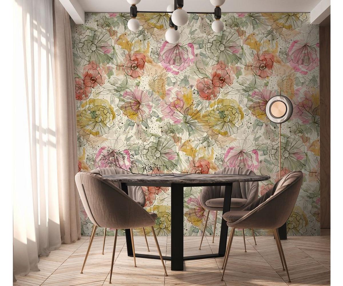 VLIESTAPETE Beige 159/280 cm - Beige, Textil (159/1cm) - KUNSTLOFT
