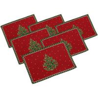 PLATZSET BAUM Toy's Delight bunt 48 x 32 cm 6er Set - Multicolor, Textil (48/32/2cm) - Villeroy & Boch