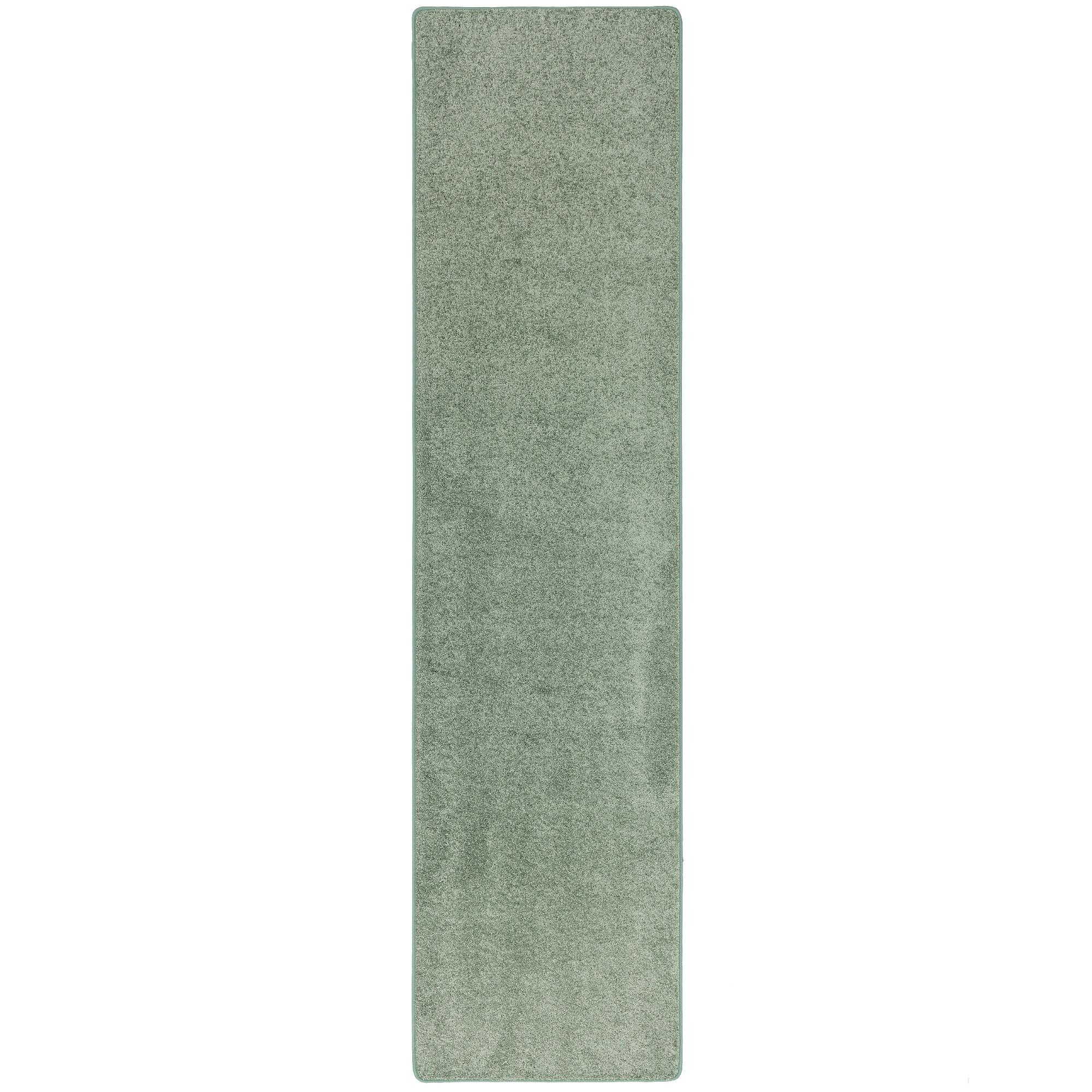 HOCHFLOR LANGFLOR TEPPICH LÄUFER COTTAGE - Mintgrün, Textil (80/400cm) - Snapstyle