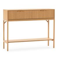 KONSOLENTISCH Lluvia 2 schubladen Eiche-Optik - Honigeiche, Holzwerkstoff (30/100/80cm) - VS Venta-stock