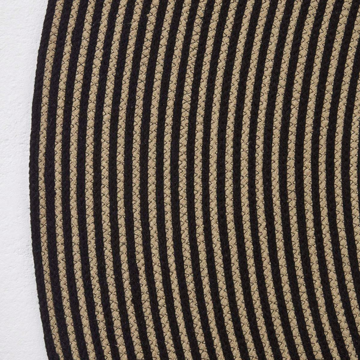 TEPPICH Spirale geflochten rund 200 cm - Braun, Textil (200/200cm) - Homescapes