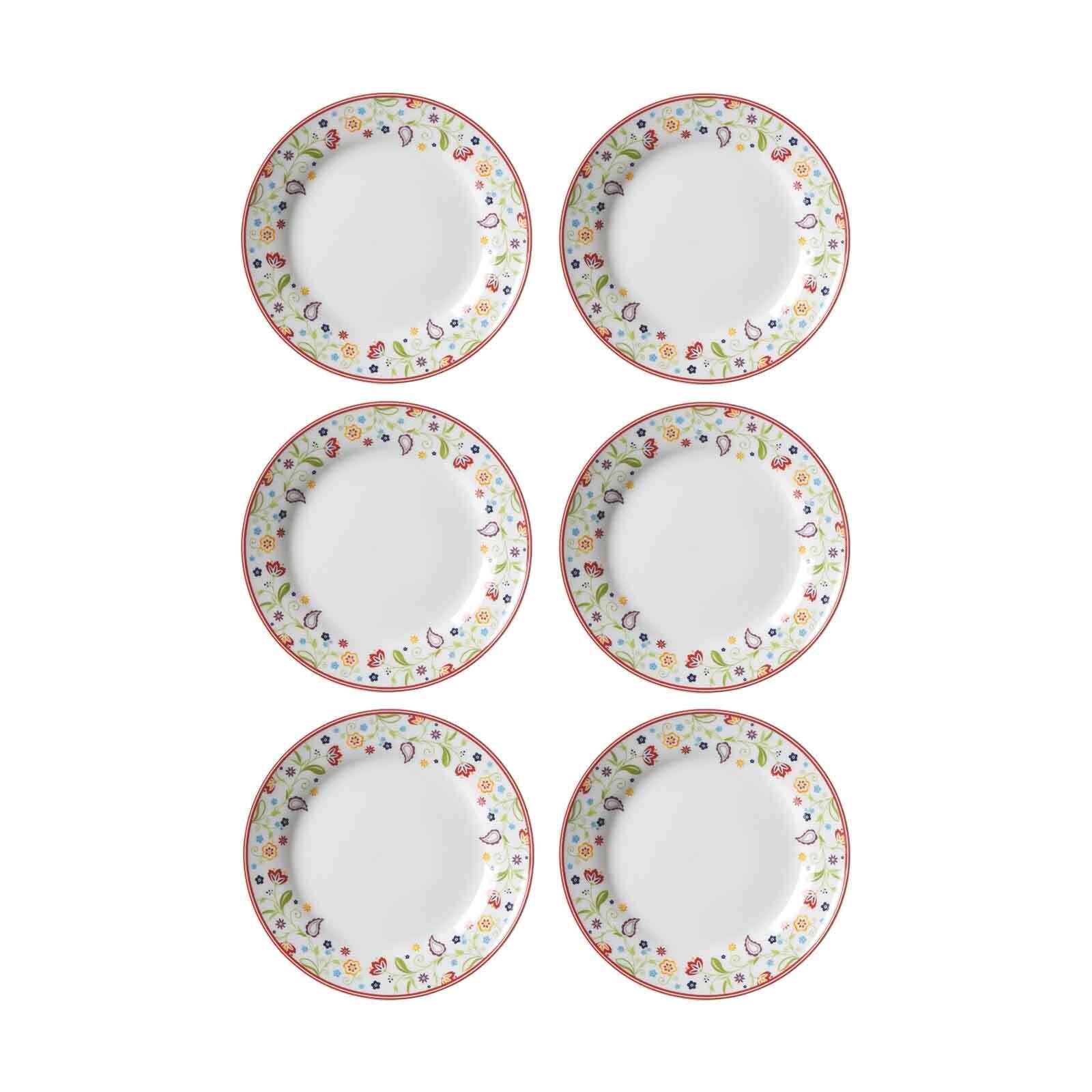 DESSERTTELLER Shanti bunt ø 20 cm 6er Set - Multicolor, Keramik (20cm) - Ritzenhoff Breker