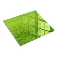 GLASPLATTE 60x52 cm Grünes Gras - Grün, Glas (60/0.4/52cm) - TULUP