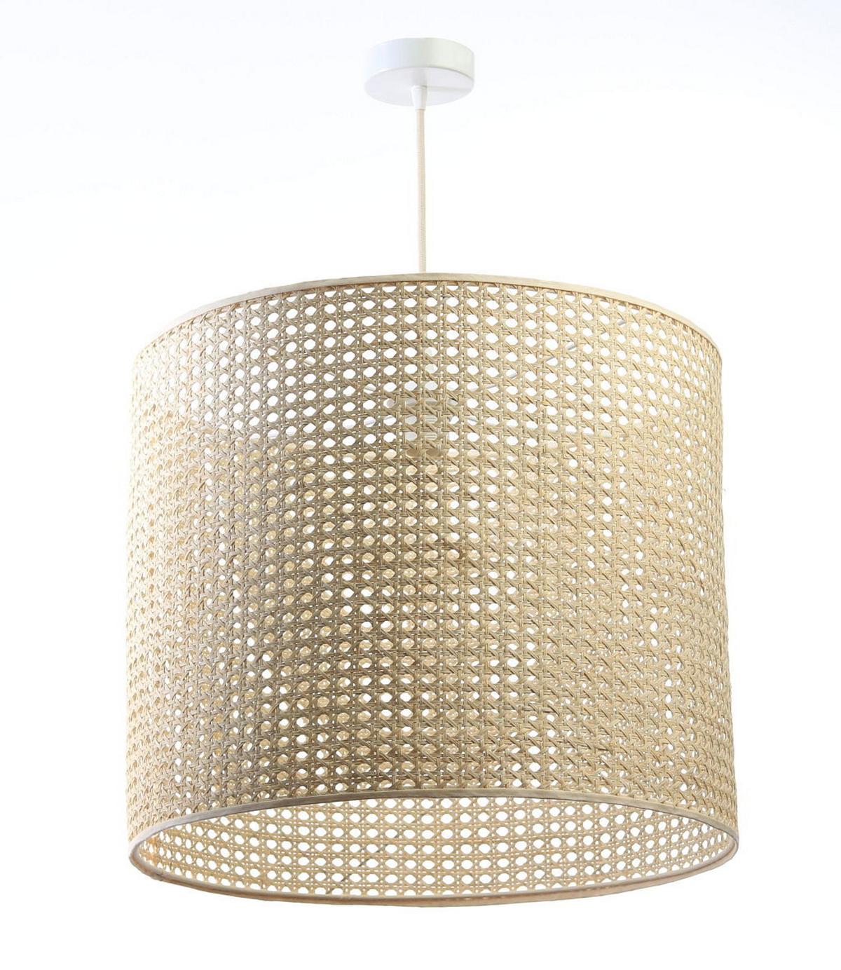 HÄNGELEUCHTE Beige 50/43 cm - Beige, Kunststoff (50/1/43cm) - ONZENO