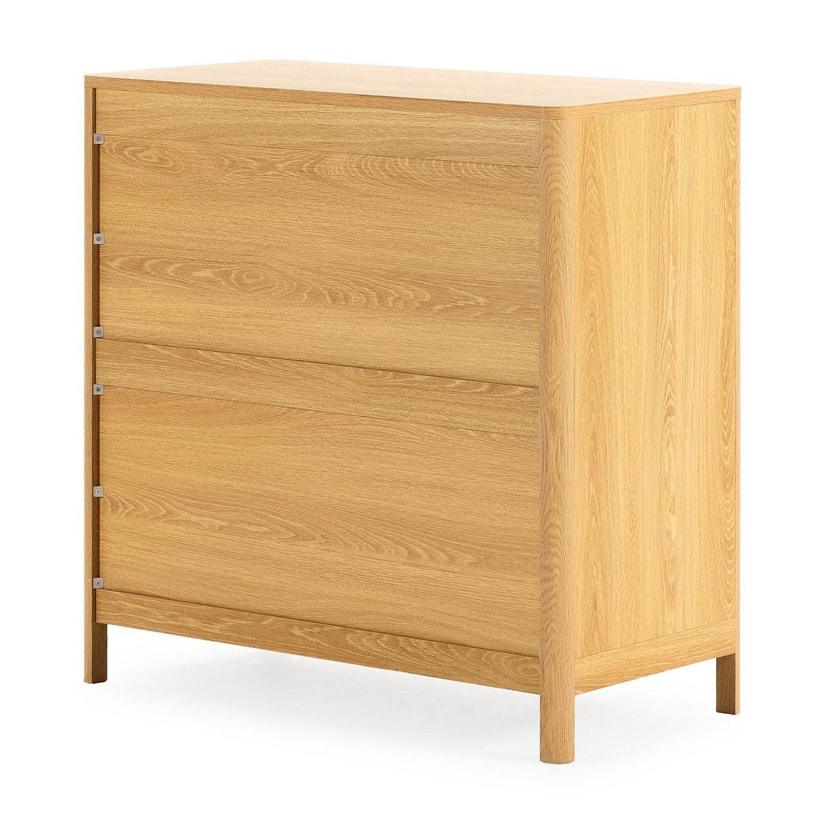KOMMODE 80/80/40 Nassau Eichenfarbe - Honigeiche, Holzwerkstoff (80/80/40cm) - VS Venta-stock