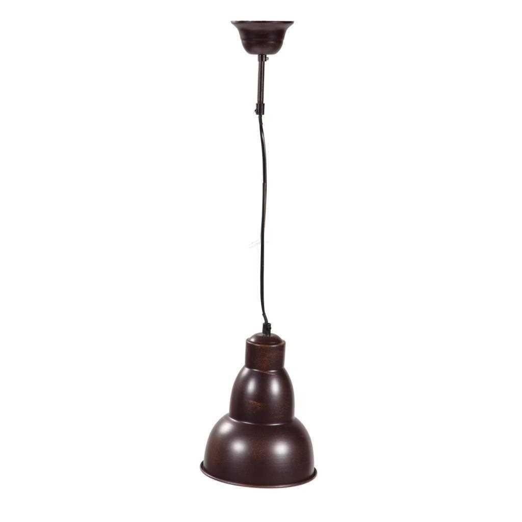 LAMPE aus Metall, braun, 19x80cm - Schwarz, Metall (18.5/18.5/80cm) - Wanderlust
