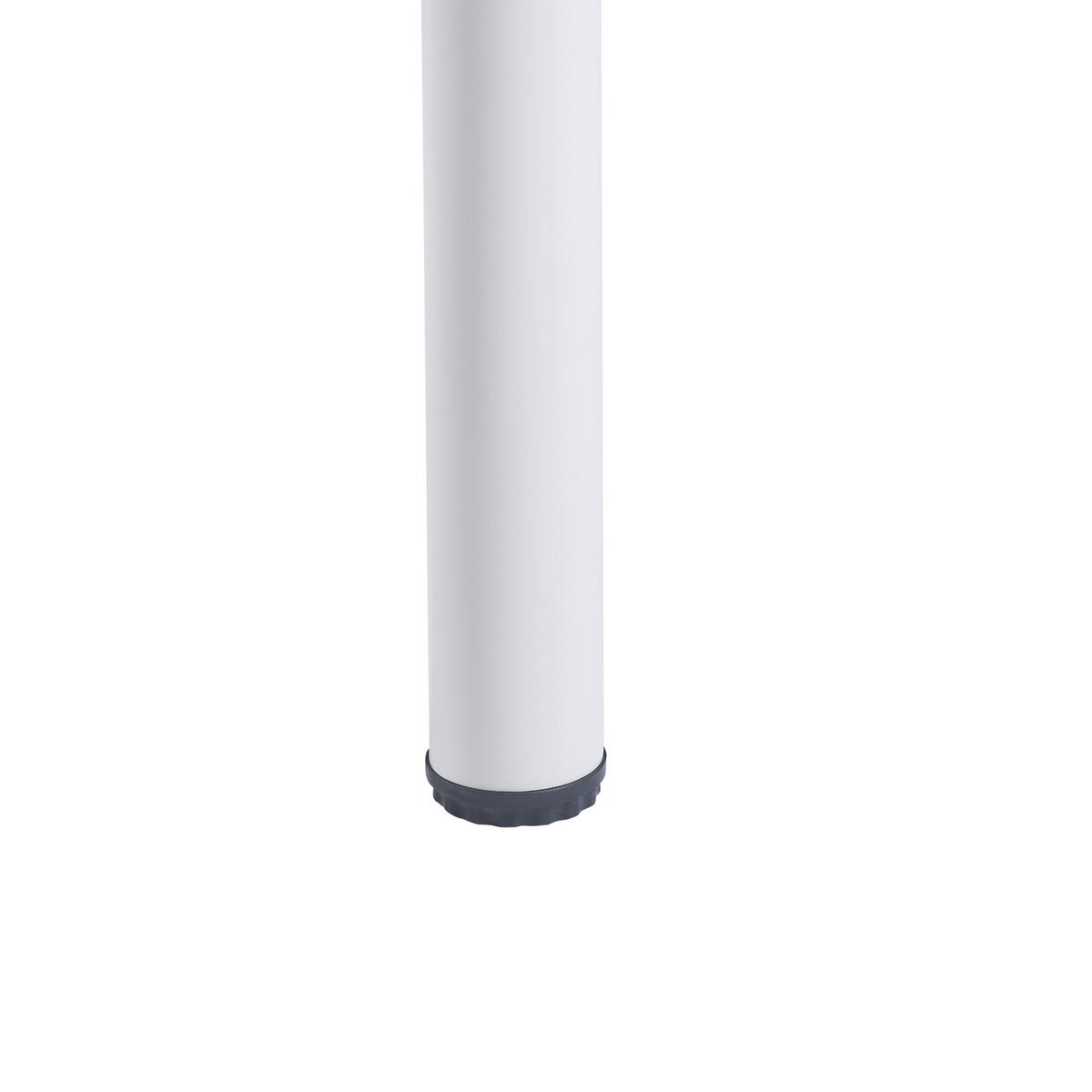 ESSTISCH Tammela - Eichefarben/Weiß, Holzwerkstoff/Metall (120/60/75cm) - [en.casa]